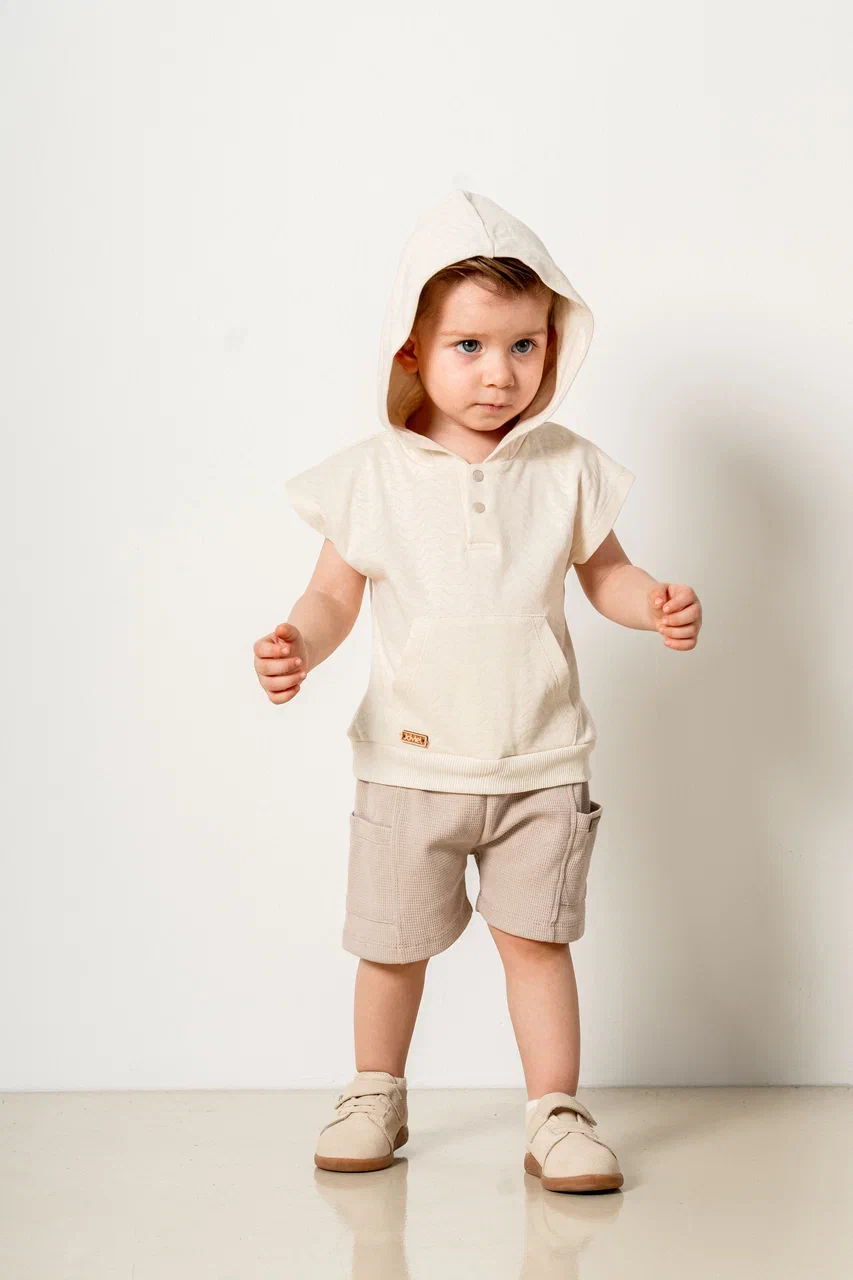 Joviel Hoodie and Shorts Baby Set