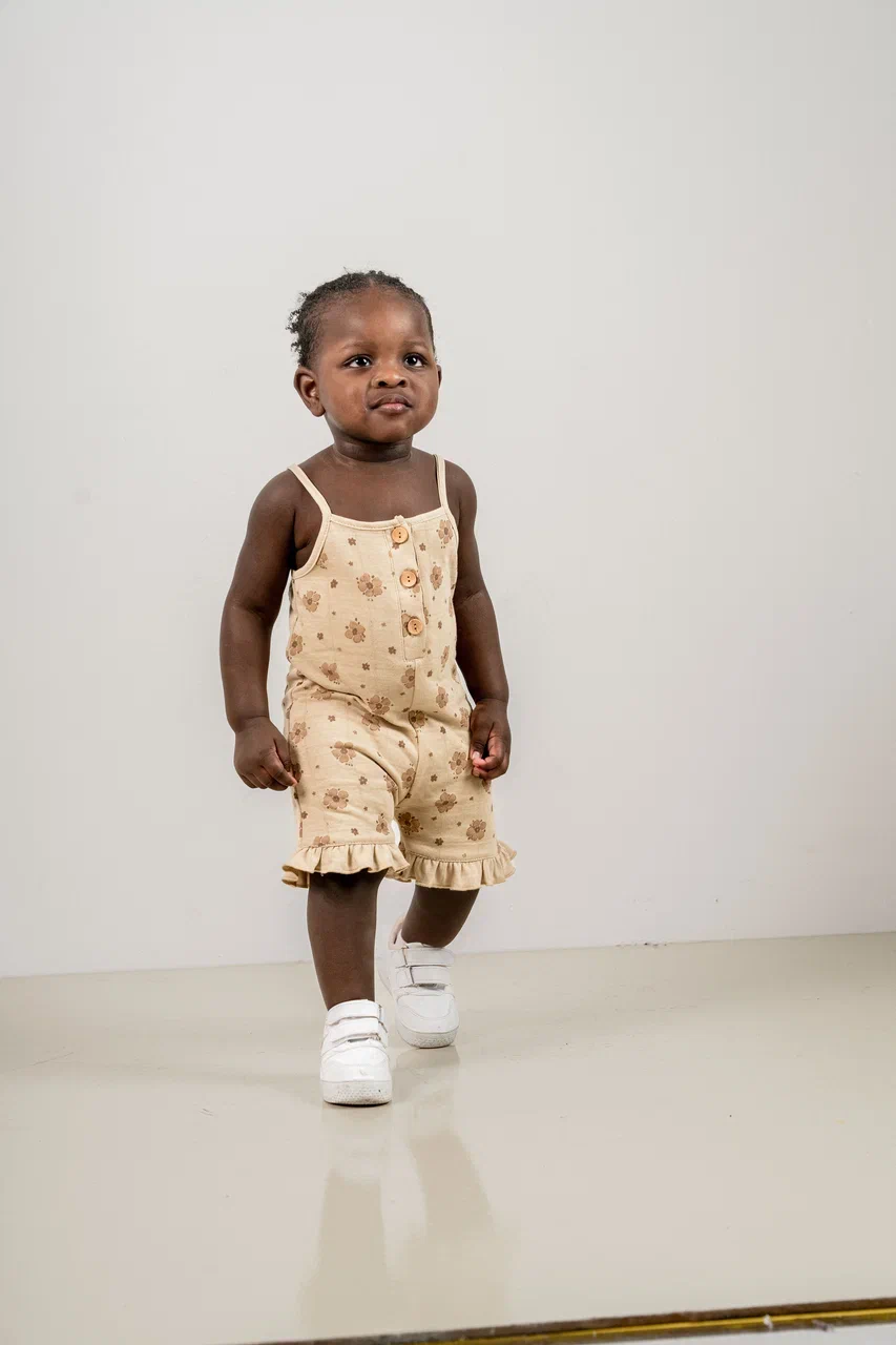 Joviel Floral Print Baby Romper