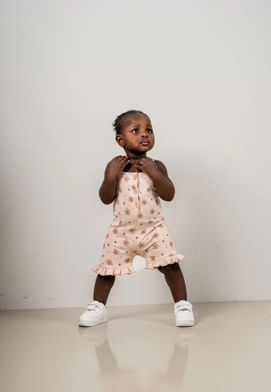 Joviel Floral Print Baby Romper